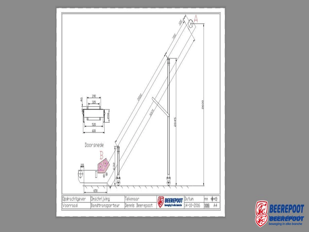 Nieuwe knikelevator